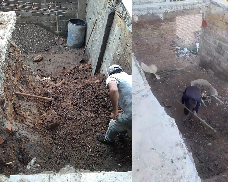 Excavación